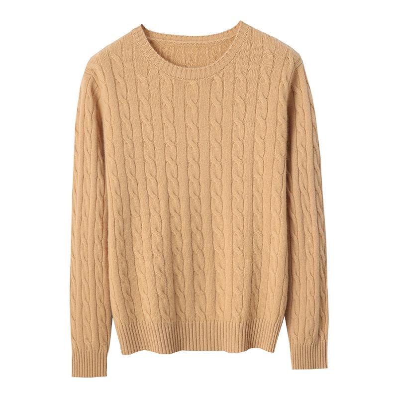 Knitwear | Camel Cashmere Sweater – Womens Clothing Knitwear