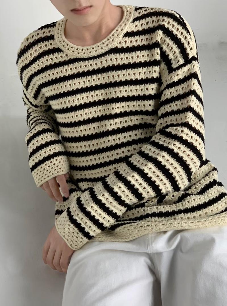 Knitwear | Classic Stripe Pullover – Womens Clothing Knitwear