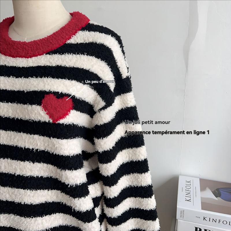 Knitwear | Fun Color Striped Sweater – Womens Clothing Knitwear