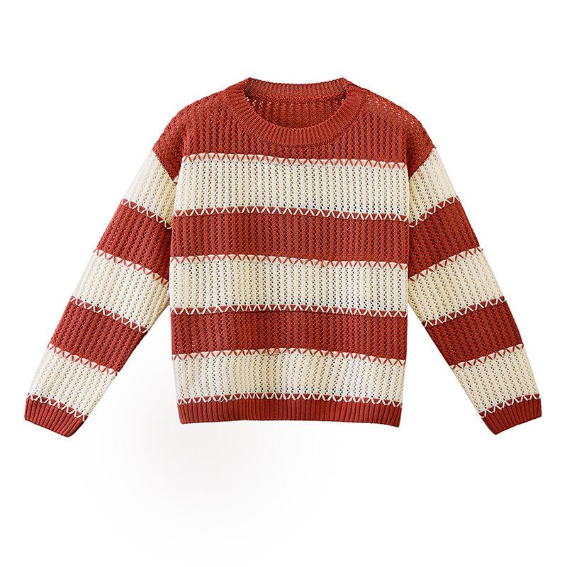 Knitwear | Mohair Wide Stripes Pullover – Womens Clothing Knitwear