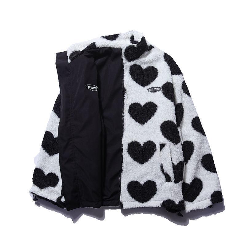 Outerwear | Hearts Fleece Jacket – Womens Clothing Outerwear