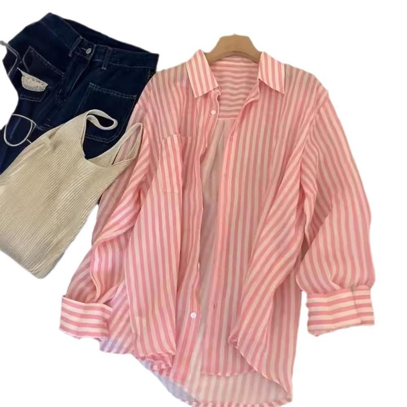 T-shirts & Shirts | Striped Shirt – Womens Clothing T-shirts & Shirts