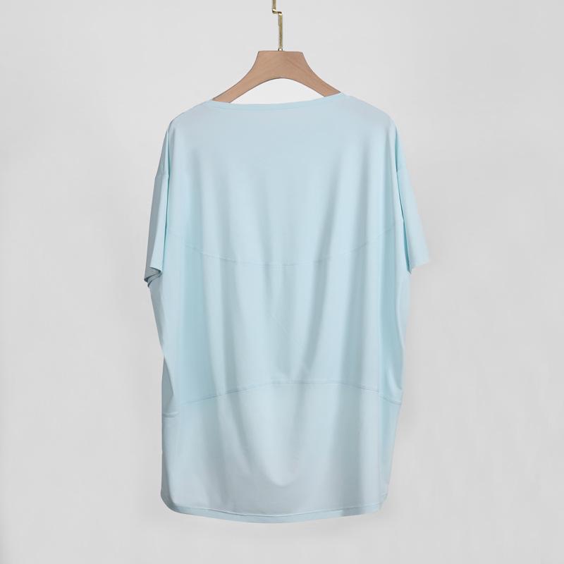 Tops | Split Styling T-Shirt – Womens Clothing Tops